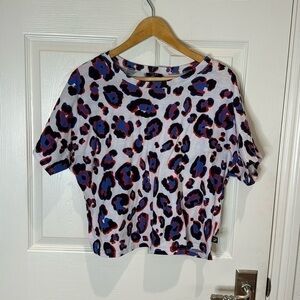 Terez leopard print work out top. Cool colors!